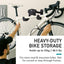 Soporte pared bicicletas ajustable hasta 48.5lbs