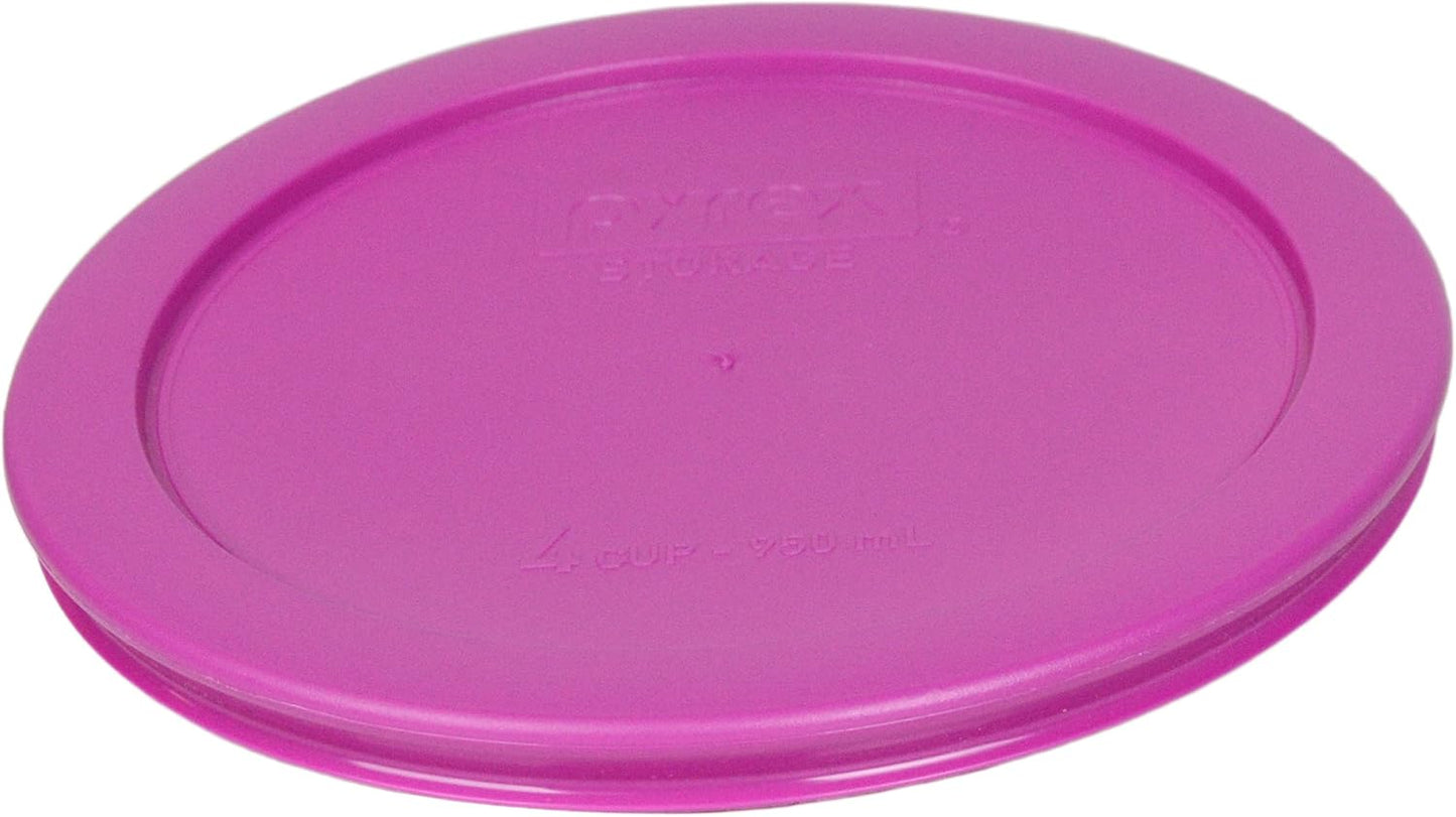 Tapa redonda para tazones cristal 4 tazas plástico