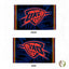 Bandera OKC Thunder 3x5ft poliéster interiores exteriores