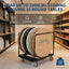 Carrito plegable para yeso ruedas 6pulg capacidad 1500lb