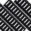 Rieles E para garaje pack 4 2ft resistencia 6000lb