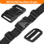 Set hebillas y correas nailon grueso 6 pzas