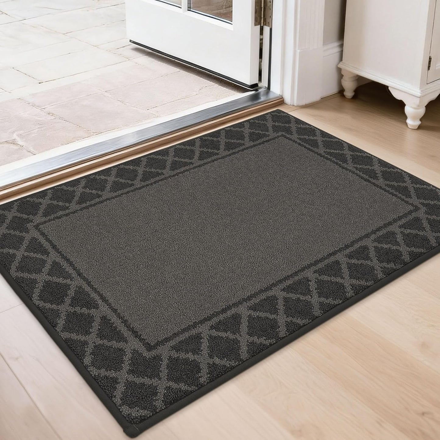 Tapete antiderrap entrada 20x32" color negro