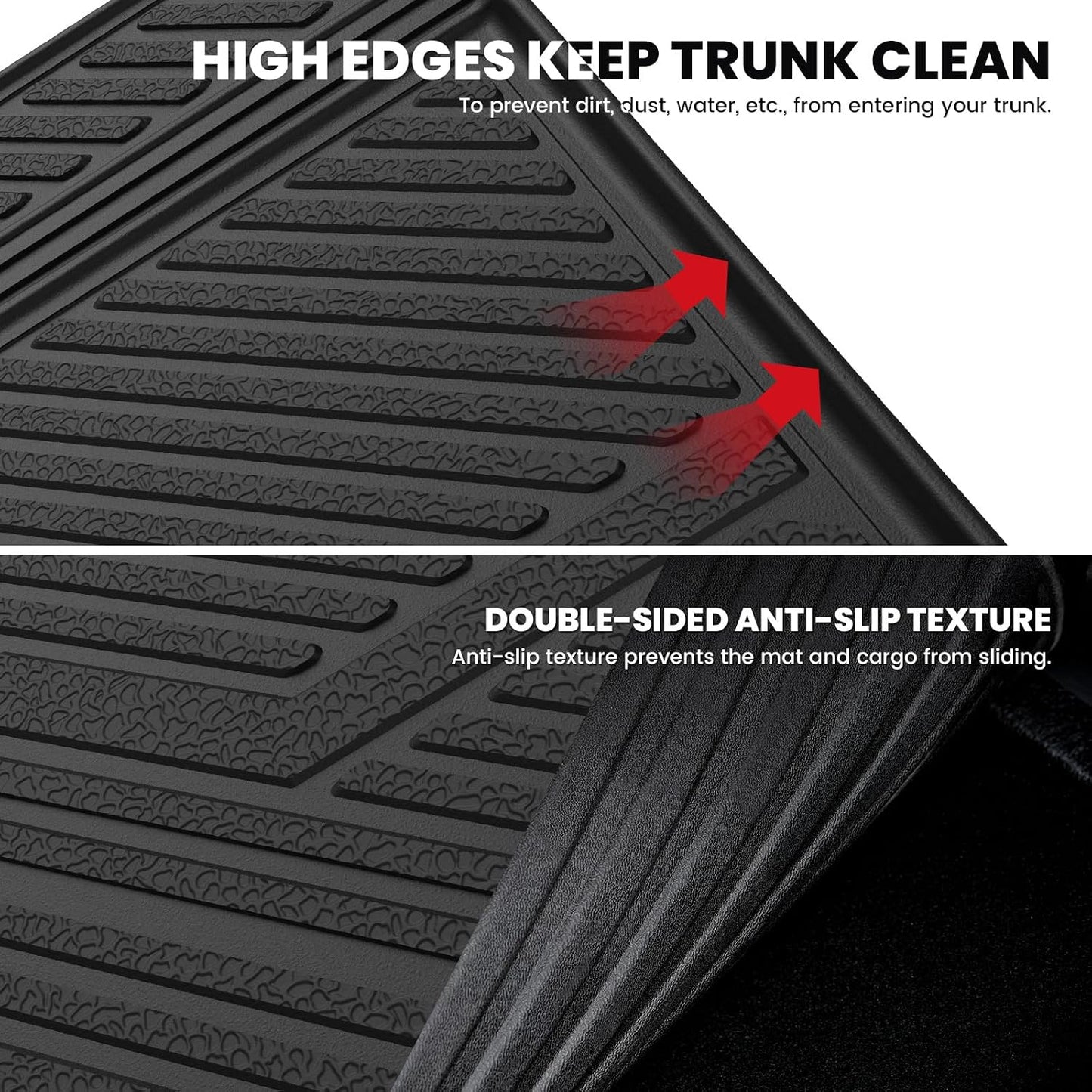 Tapete maletero TPE para Chevy Traverse 18-24 negro