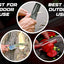 Cuchillo Bowie Dundee 14" hoja fija funda cuero