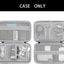 Funda viaje EVA rígida para Powerbank HDD 10.27x6.5x3.2pulg