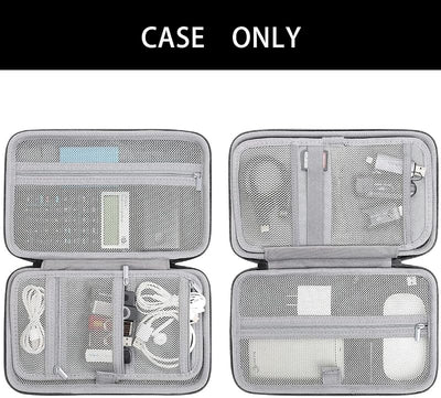Funda viaje EVA rígida para Powerbank HDD 10.27x6.5x3.2pulg