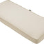 Cojín banco exterior resistente agua 42x18x3" beige antiguo