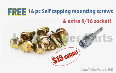 Set 4 gatos tijera 30pulg 5000s para remolque autocaravana