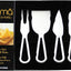 Set 4 Cuchillos Queso Acero Inox
