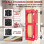 Plantilla bisagra puerta aluminio ajustable 2.5-5pulg