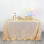 Mantel lentejuelas 50x80pulg color dorado bodas fiestas