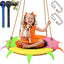 Columpio platillo para niños al aire libre resistente
