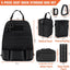 Organiz. asiento auto 4 bolsas Molle protector táctico