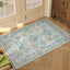 Tapete floral antideslizante 2x3ft para cocina dormitorio baño
