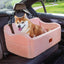 Asiento auto perros grandes medianos 2 correas seguridad