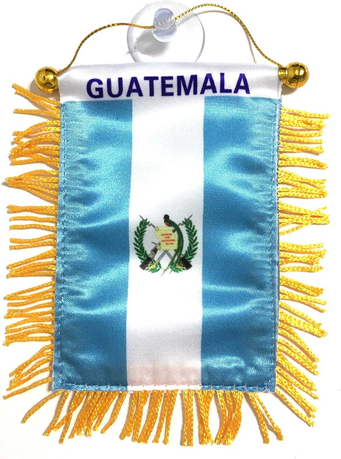 Banderas Guatemala para espejo retrovisor coche o hogar