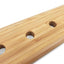 Paleta bambú 1/2pulg con orificios flujo aire duradera liso