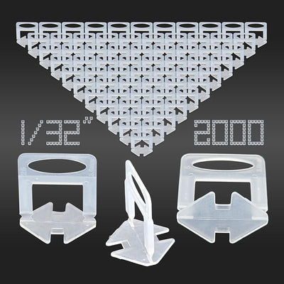 Sistema nivelación azulejos 1/32 pulg 2000 pzas