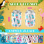 24 Fundas Neopreno 12oz Mangas Verano Temática Playa 4x2.8"