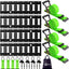 Kit rieles E Track 16" 12 accesorios 4 correas trinquete