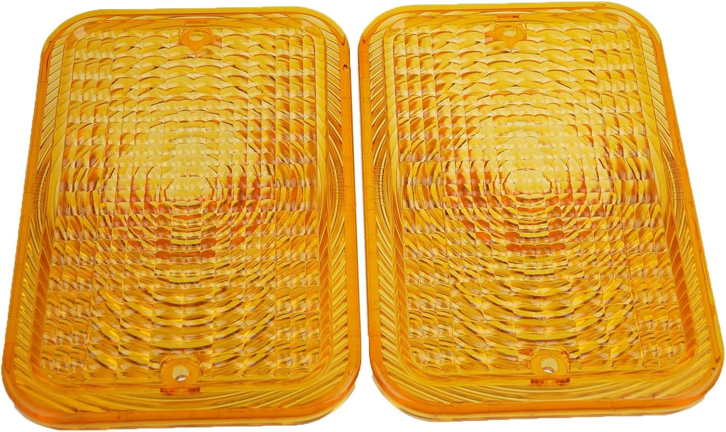 2 Lentes Ámbar comp John Deere Tractor 1023E