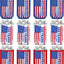 Fundas enfriadoras neopreno bandera EE.UU. 12uds color patriótico