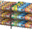 Organiz. latas 3 niveles capacidad 72 latas despensa
