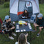 Mesa campamento aluminio enrollable rápida compacta