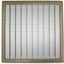 Rejilla piso transitable 20x25" color marrón