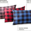 Almohada campamento lavable cuadros zorro