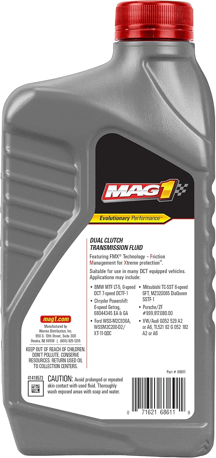 Fluido transmisión doble embrague sintético 1qt pack 6