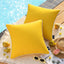 2 Pzas Fundas Almohada Cuadradas Impermeables 18x18"