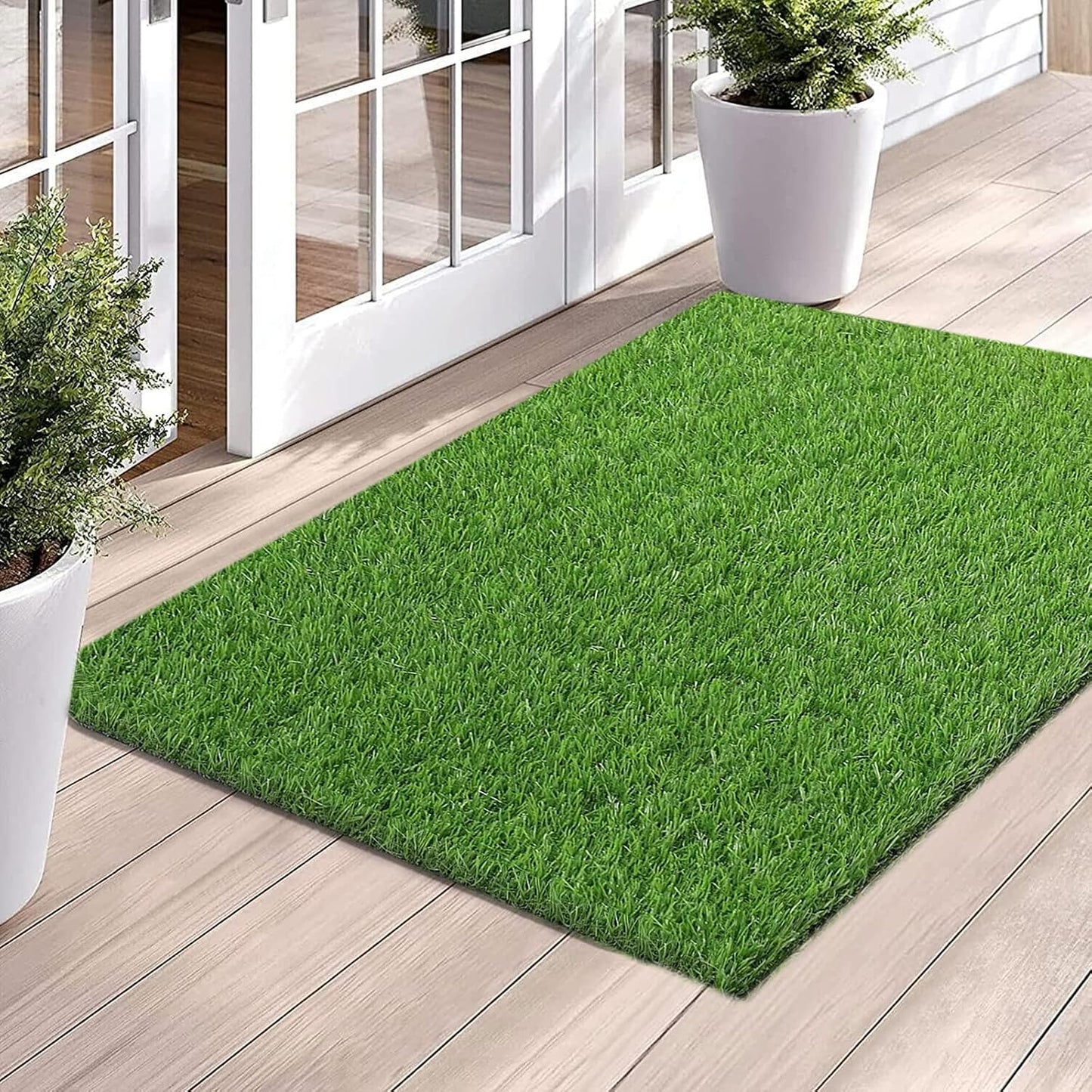 Alfombra césped artificial para perros entrenamiento