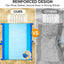 Manta playa impermeable 108x120" azul con bolsa 6 estacas