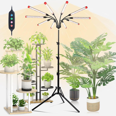 Luz crecimiento 10 cabezales para árbol bonsái 90W