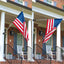 Soporte bandera aluminio 1" multiposición negro