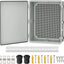 Caja eléctrica intemperie 19.7x15.7x7.9 ABS con DIN Rail
