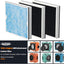 Set 3 Pzas Filtro Carbón HEPA PureAiro Pro/Max 770/870/970