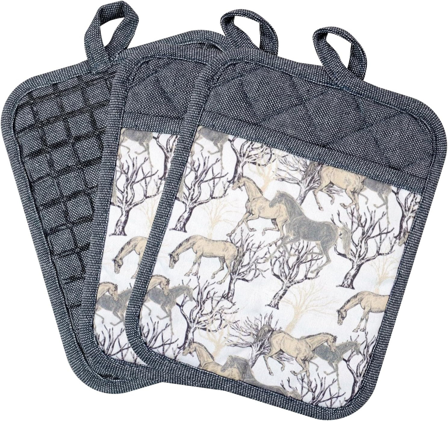 3 Pzas Soportes Ollas Silicona Antiderrap