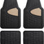Alfombrillas piso auto FH-F11322 goma calidad recortables
