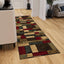 Alfombra pasillo 2'7x9'6 antiderrap apta mascotas multicolor
