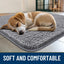 Tapete antiderrap felpilla para puerta 40x24pulg gris