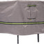 Mesa redonda impermeable 108" con funda silla al aire libre
