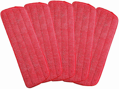 Cabezales microfibra para mopas húmedas/secas set 5