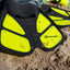 Aletas buceo con bolsa