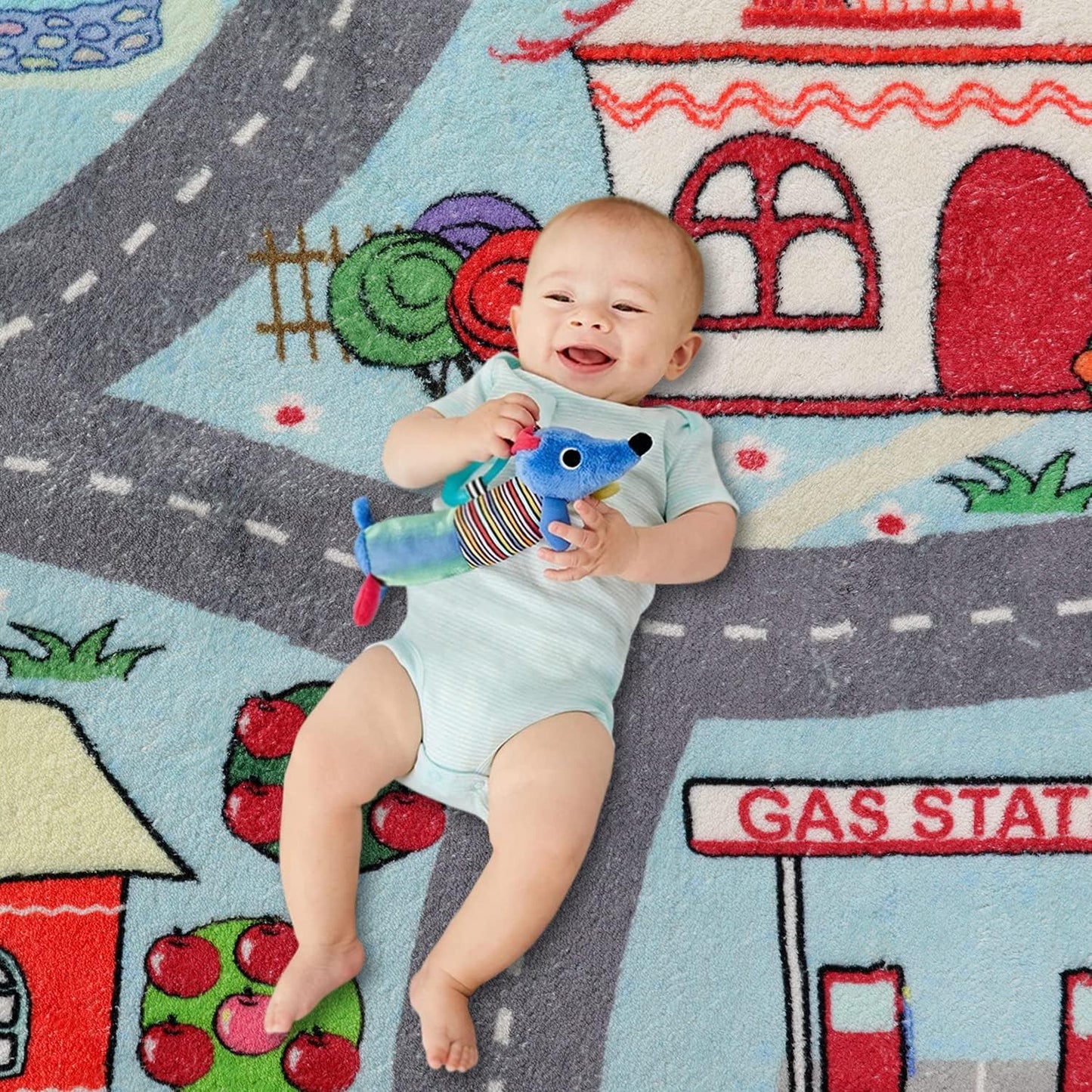 Alfombra set niños 5x7ft para sala guardería