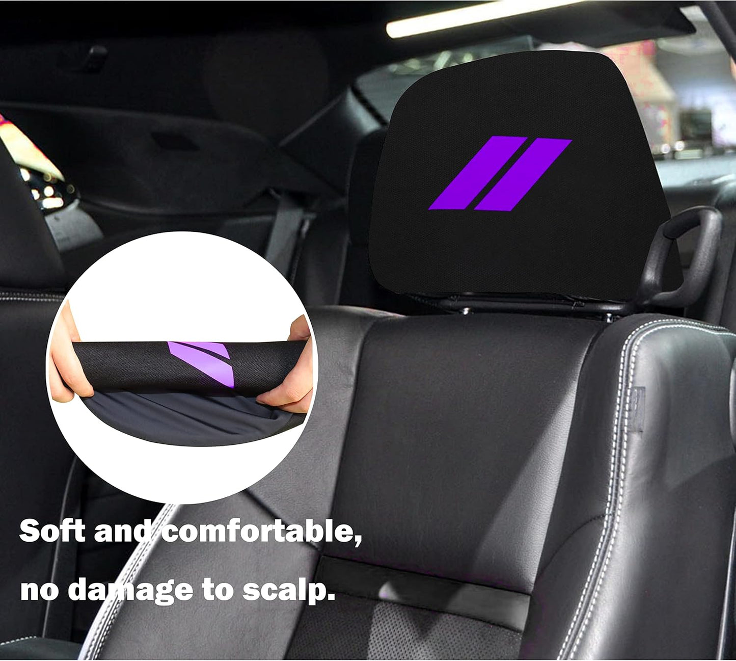 Fundas reposacabezas universal Dodge pack 2