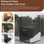 Funda silla reclinable exterior 600D impermeable negro