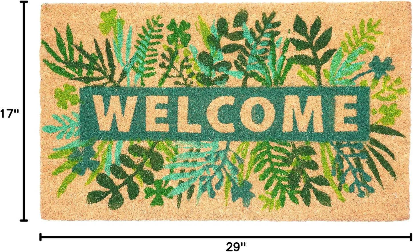 Planta Greenery 17x29pulg para Decoración de Interiores